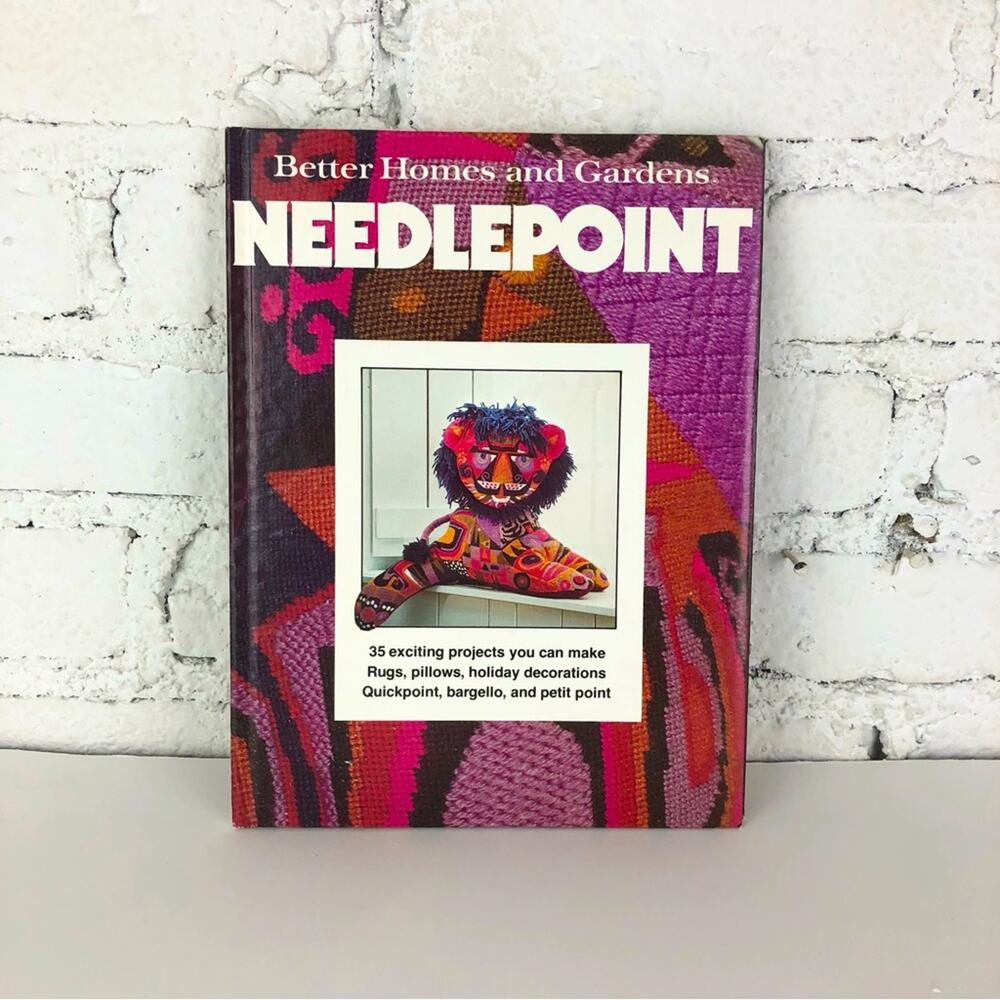 Vintage Better Homes & Gardens Needlepoint Book 1978